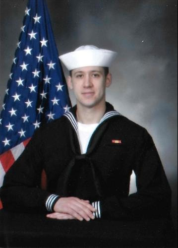 Navy photograph of Dustin Doyon